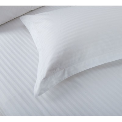 Funda De Almohada Oxford Hotel 4 Caras Con Raya Raso 2cm Anesis 70% Algodón / 30% Poliéster 240 Hilos 55x75